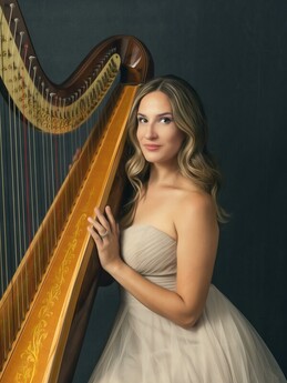 Wedding harpist and photographer in Tampa Florida